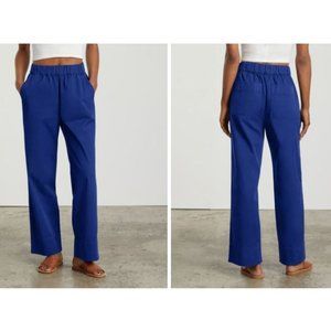 Everlane The Easy Pant Lapis Blue Size 4 NWT